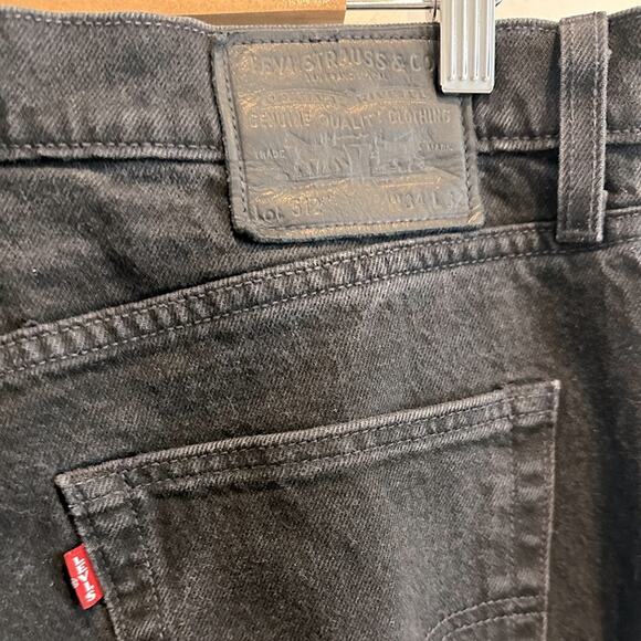 Levi’s Men’s 512 slim taper jeans Black Checkerboard Side Print 34x32 - Picture 6 of 6